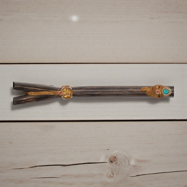 Tepi Double aus Chonta mit Medaillion 2