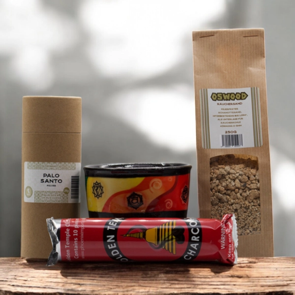 Palo Santo Pulver - Räucherset Chakren