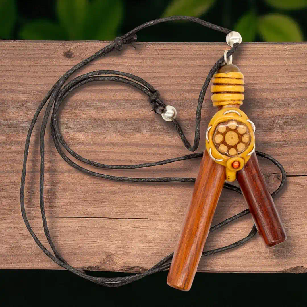 kuripe halskette mit medaillion palo sangre 3