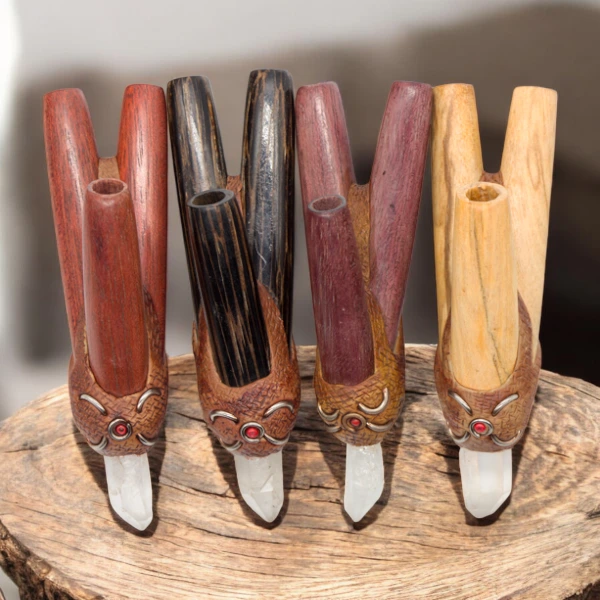 Kuripe Double mit Kristall 2