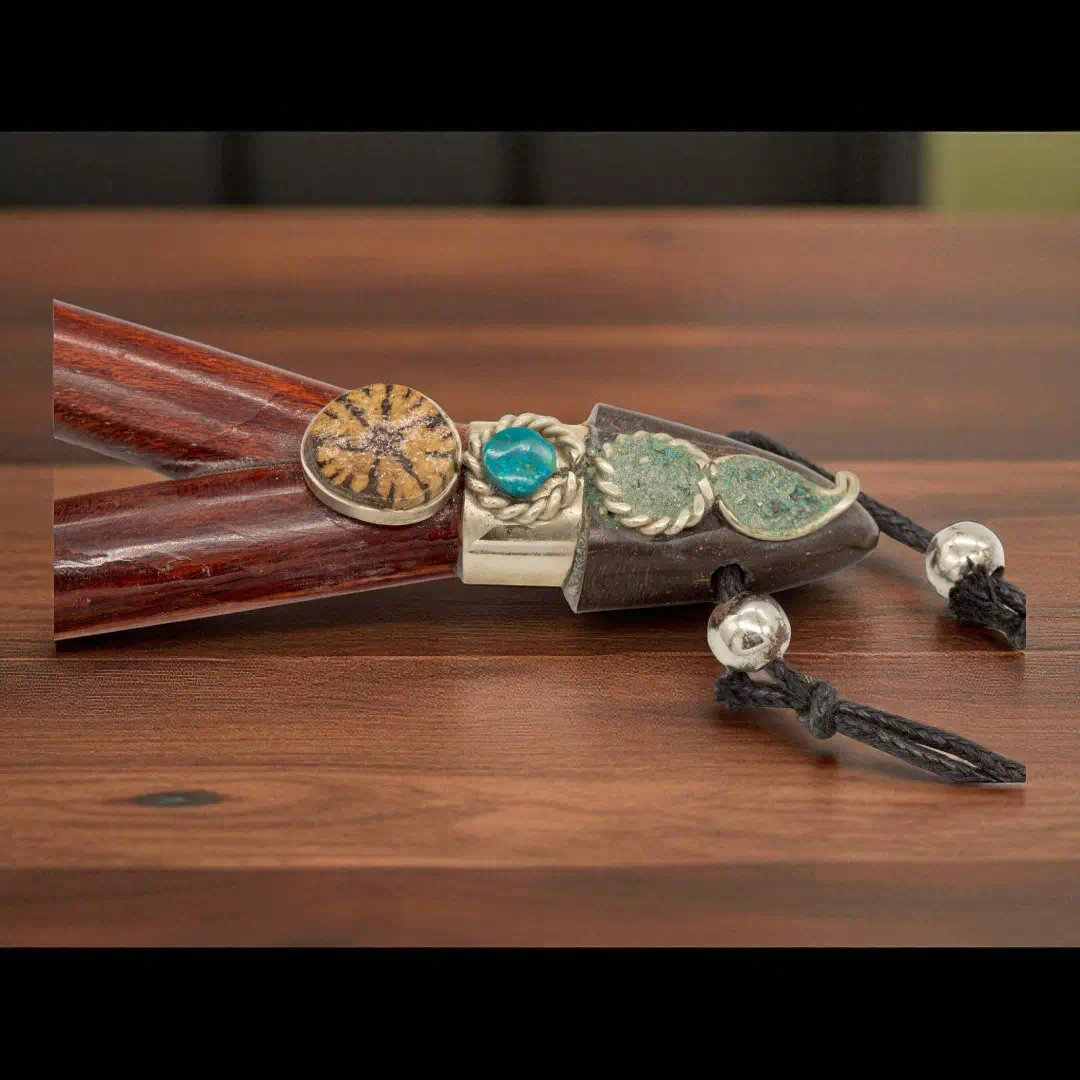 kuripe halskette mit horn palo sangre 2