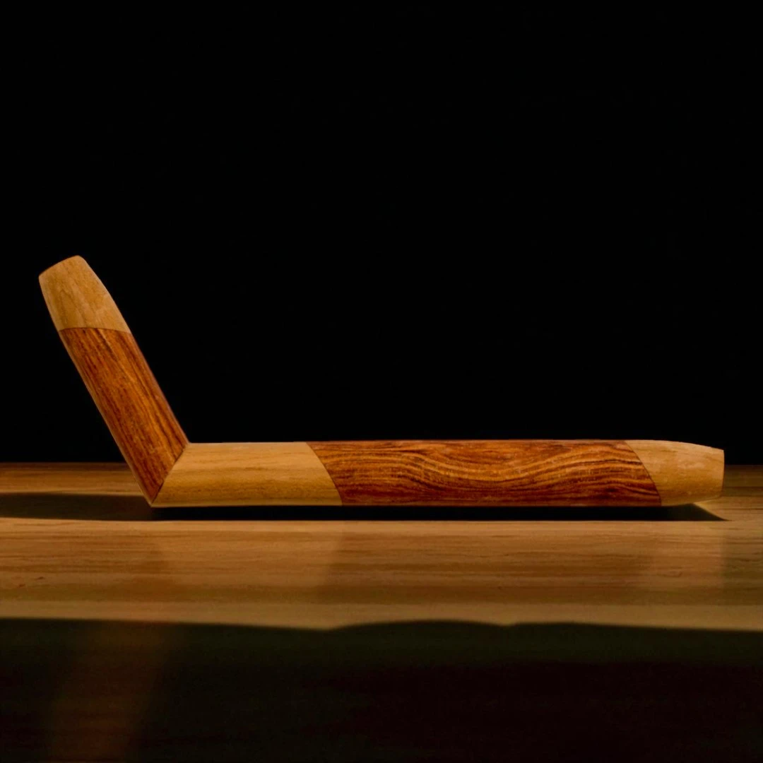 tepi aus bubinga und walnuss 1