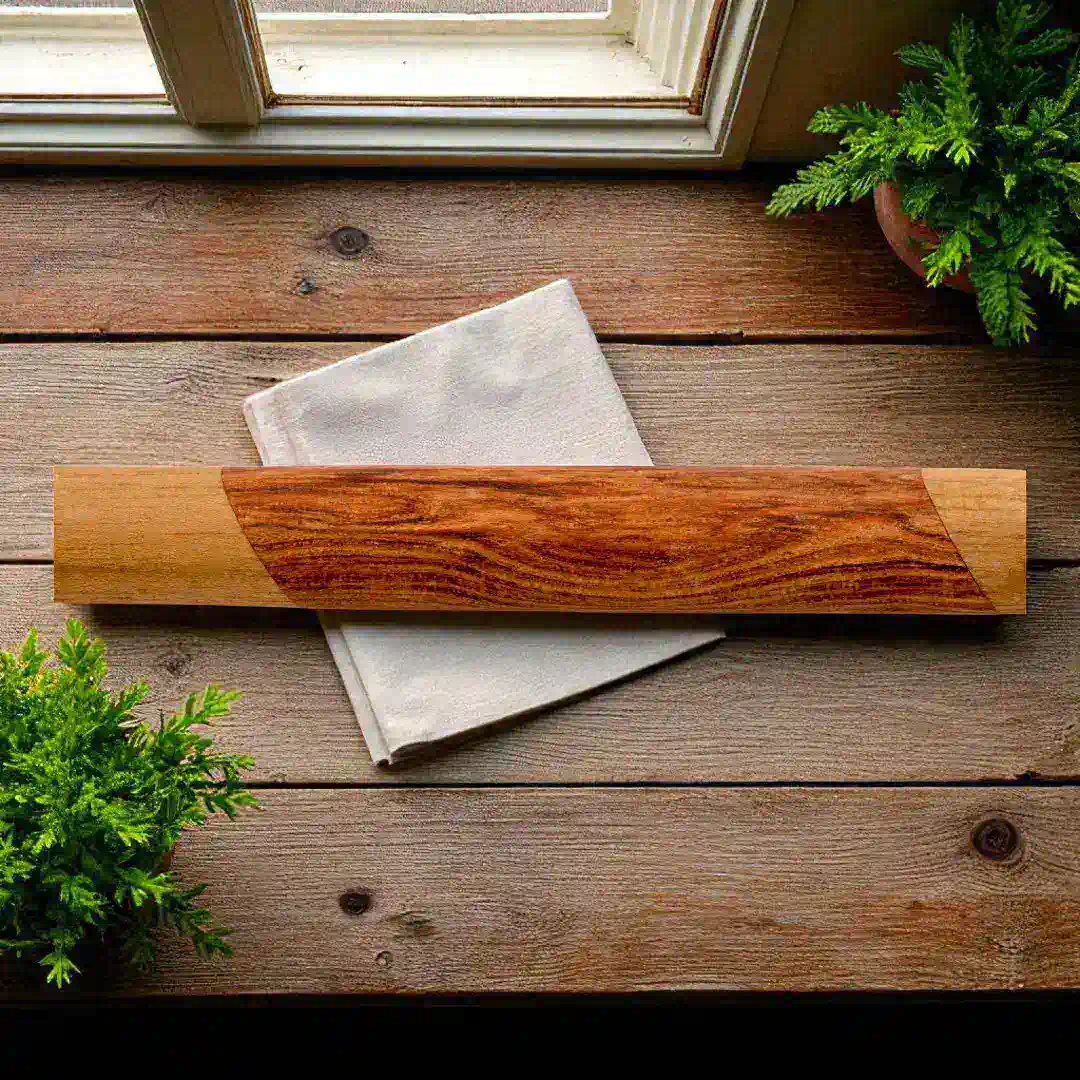 tepi aus bubinga und walnuss 2