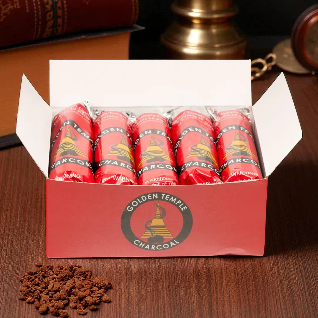 golden temple räucherkohle 100 stück