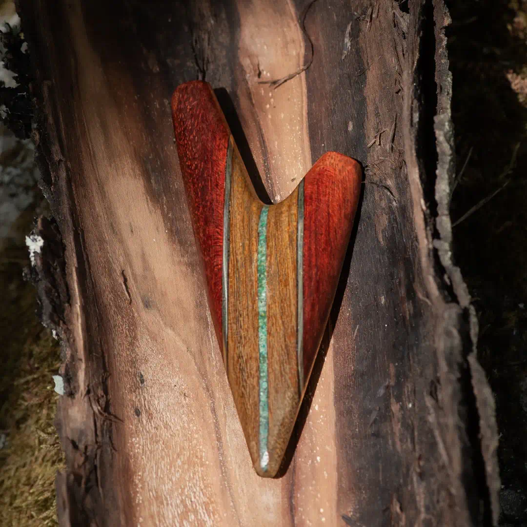 kuripe aus palo sangre mit inlays ambience