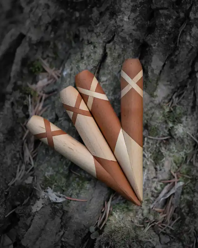 kuripe aus birnenholz und ahorn 6