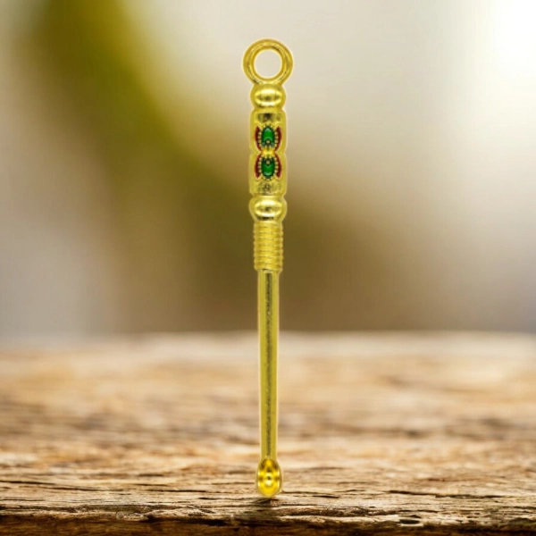 Dosierlöffel aus Metall Gold Mini