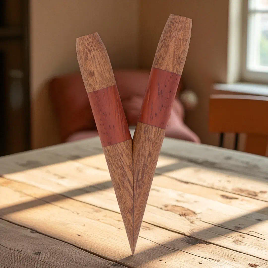 Kuripe aus Mahagoni und Padouk Hauptbild