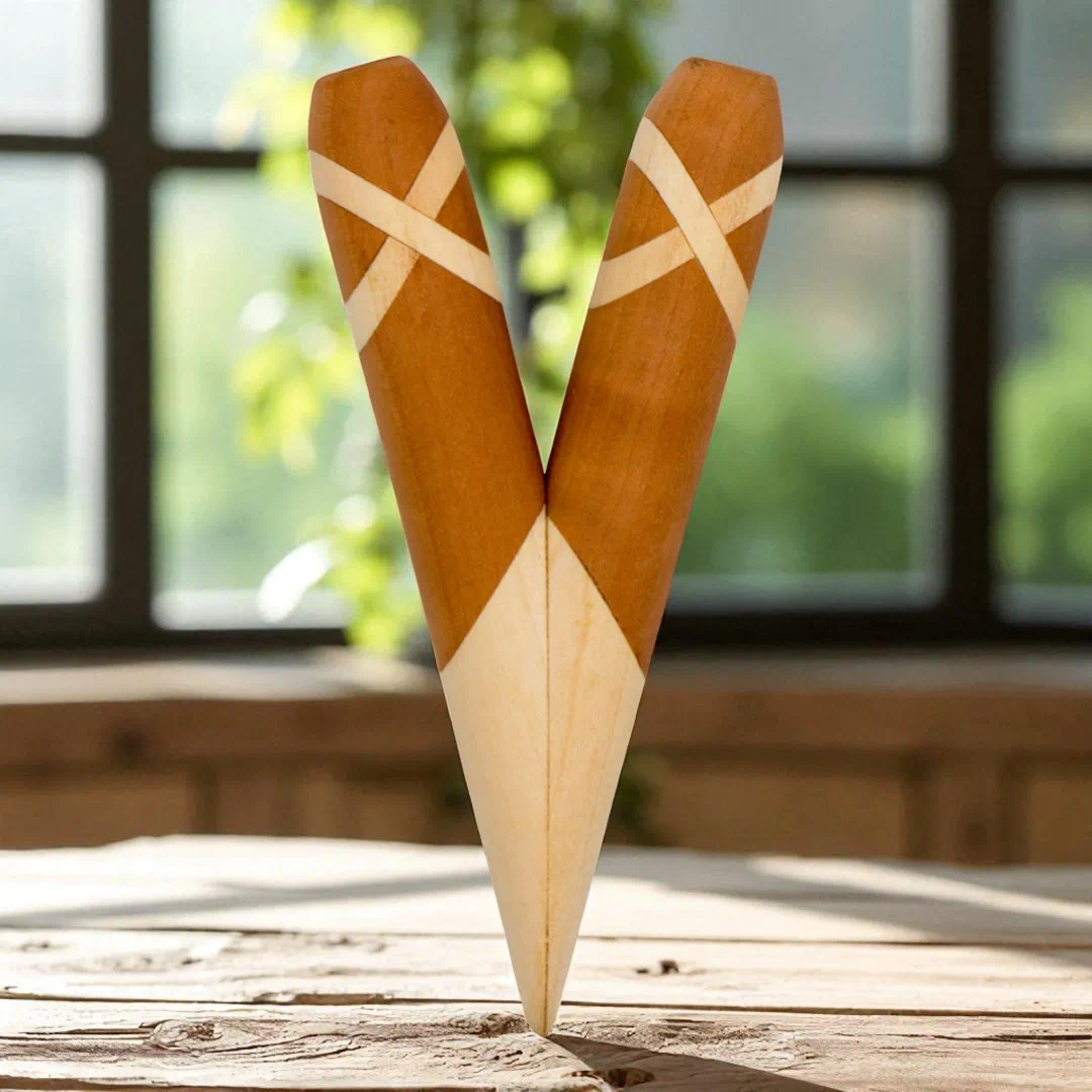 kuripe aus birnenholz und ahorn hauptbild