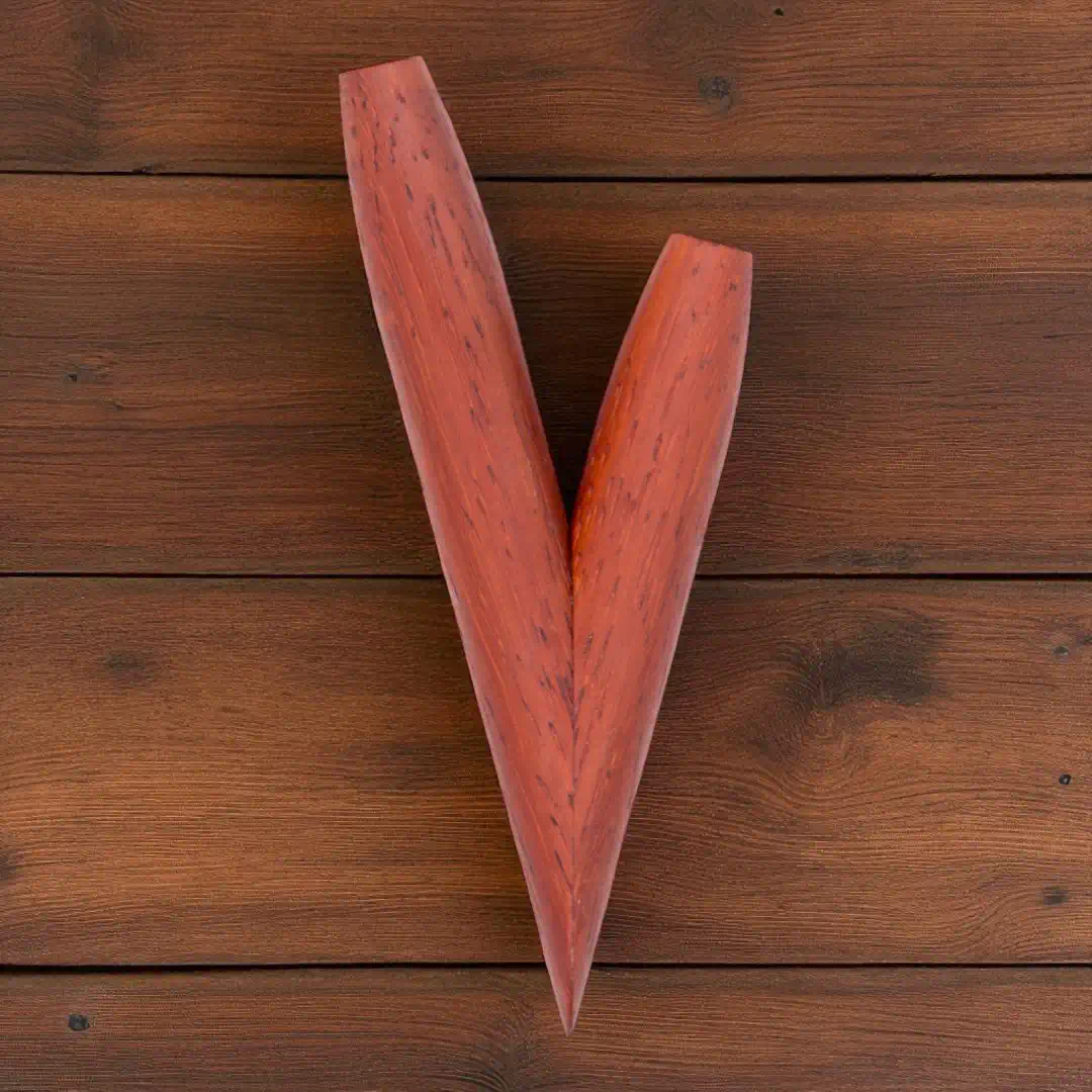 kuripe aus padouk rückseite