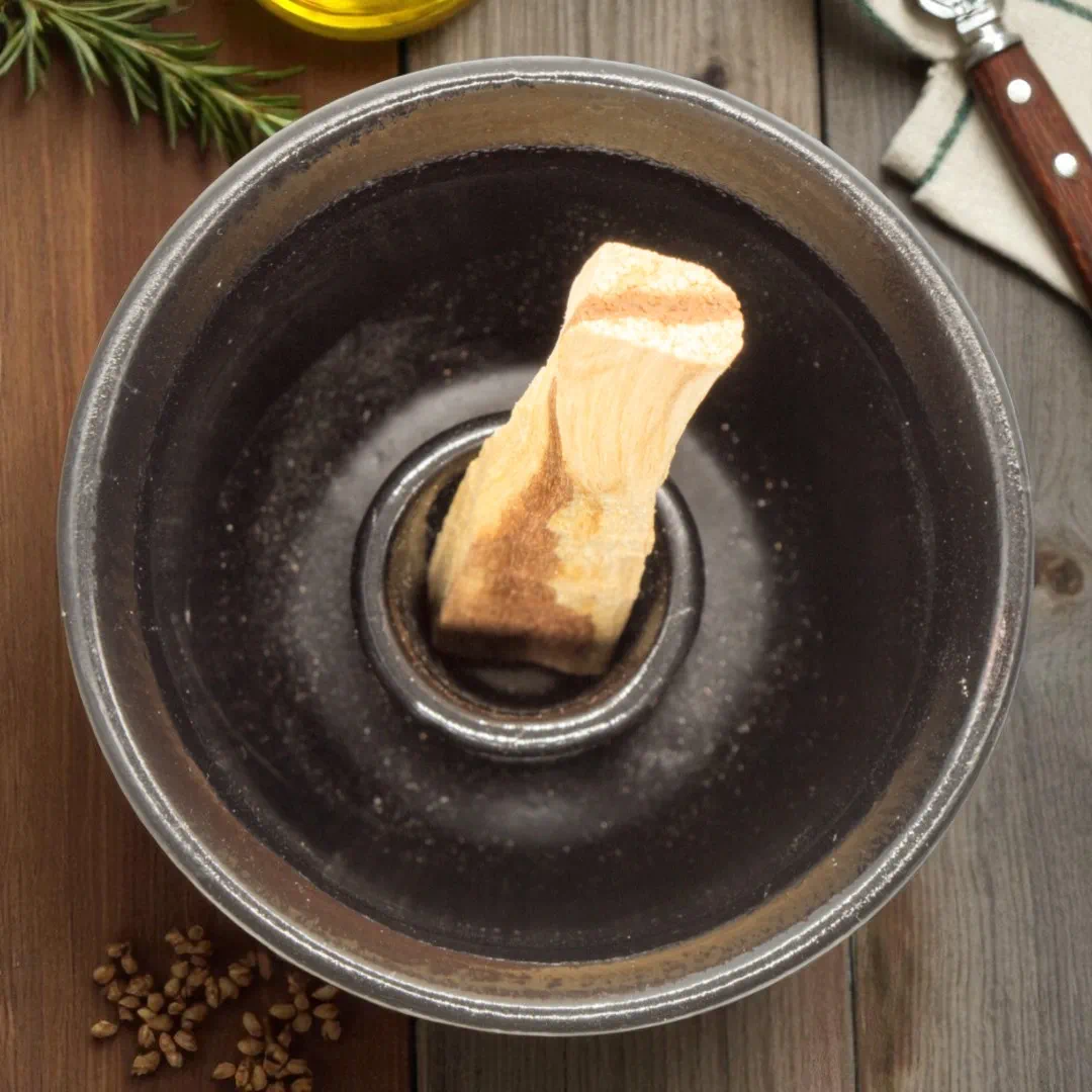 räucherschale von oben